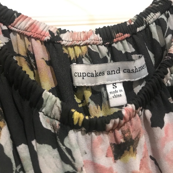 Cupcakes & Cashmere Ruffle Off Shoulder Mini Dress - Picture 6 of 6